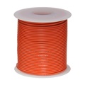 Remington Industries 14 AWG Gauge UL1007 Stranded Hook-Up Wire, 300V, 0.0641" Diameter, Orange, 25' Length 14UL1007STRORA25